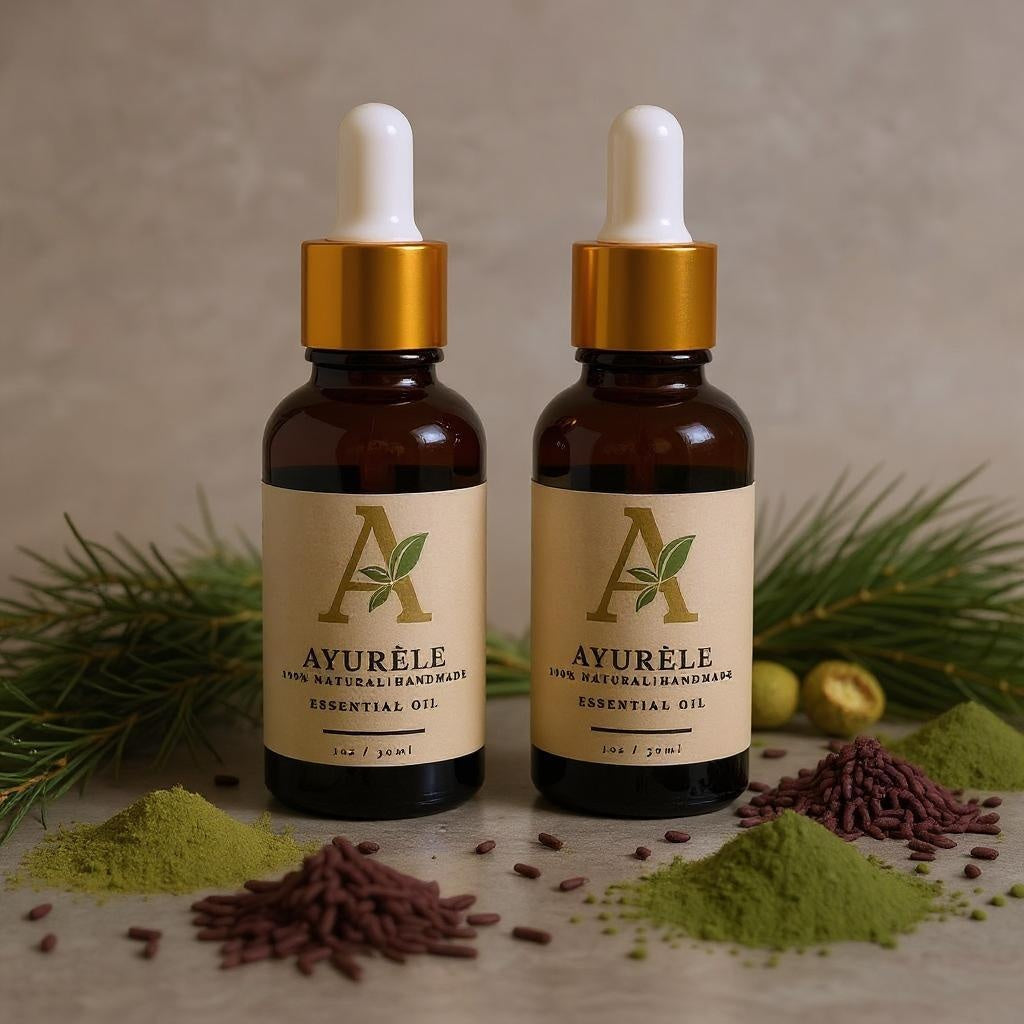 Pure Essence Hair Elixir ritual application